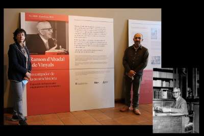 CATCAR visite l’exposition « Ramon d’Abadal i de Vinyals. Investigador de la nostra història »